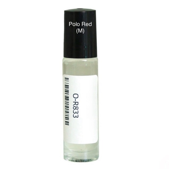 Polo Red (M) Type 1/3 Glass Roll-On Bottle - Picture 1 of 6